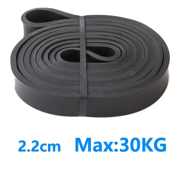 Tough Latex Resistance Band Elastic Exercise Strength Pull-Ups Auxiliary Band Pilates Gym Fitness Equipment Strengthening Train
