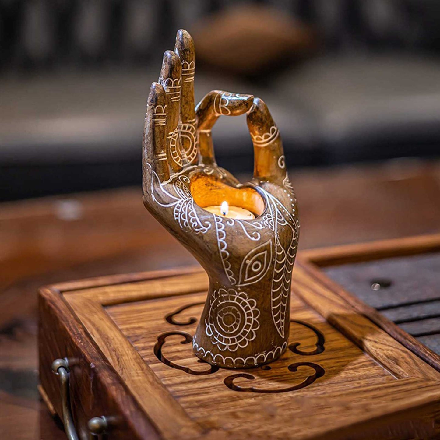 Feng Shui Home Office Candle Holder