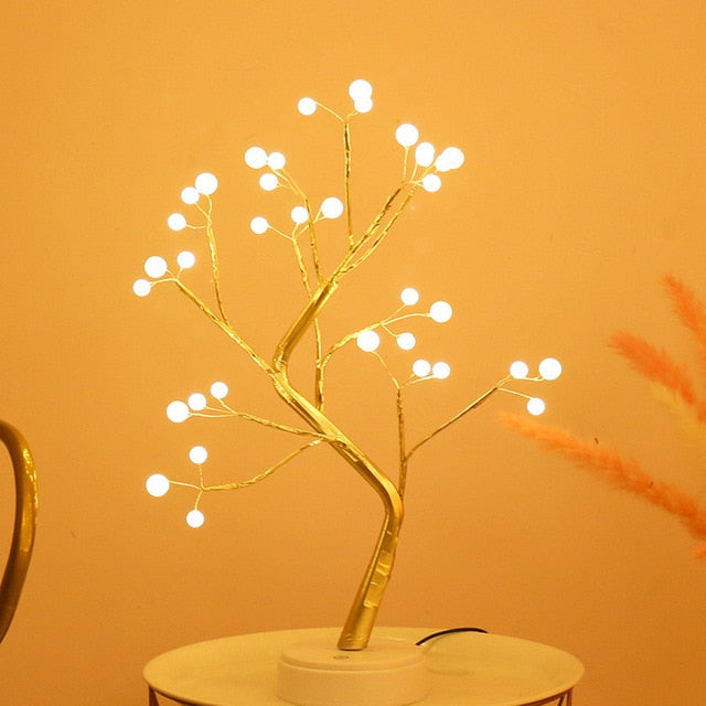 LED Night Light Bonsai Touch Light