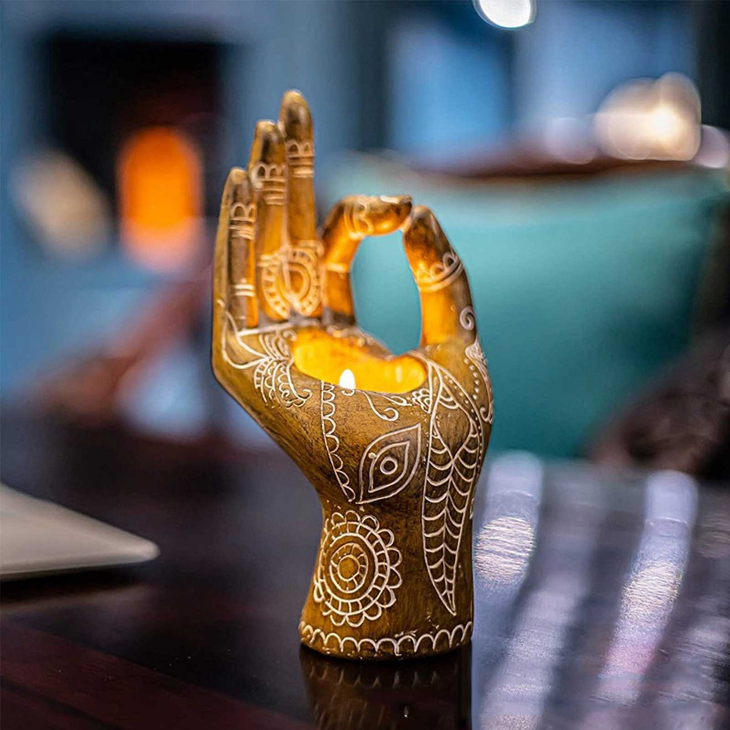 Feng Shui Home Office Candle Holder