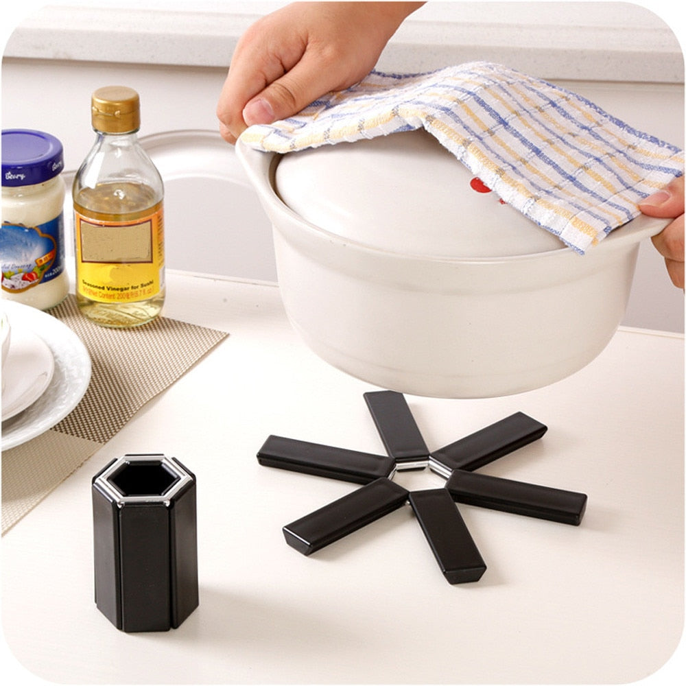 Foldable Non-slip Heat Resistant Pot Holder