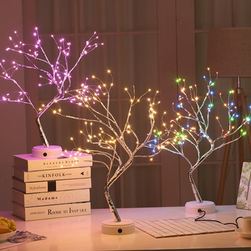 LED Night Light Bonsai Touch Light