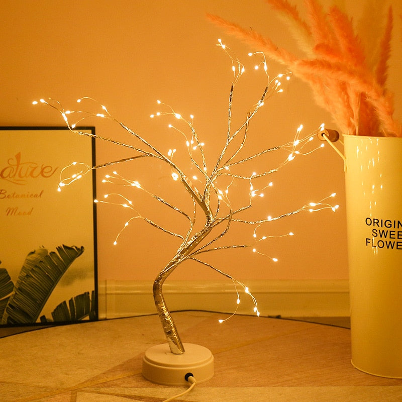 LED Night Light Bonsai Touch Light