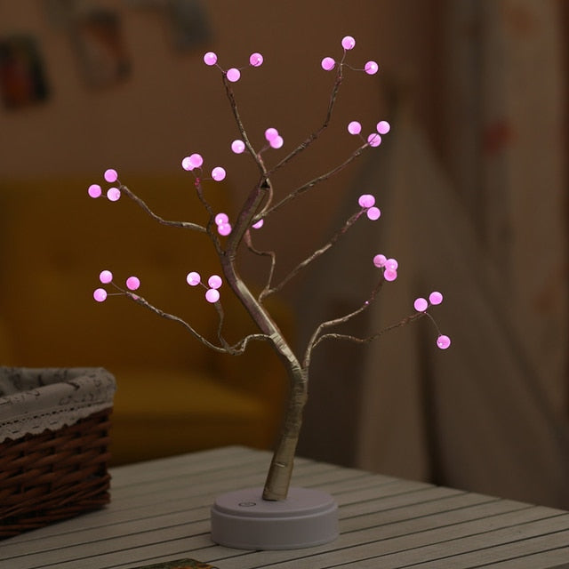 LED Night Light Bonsai Touch Light
