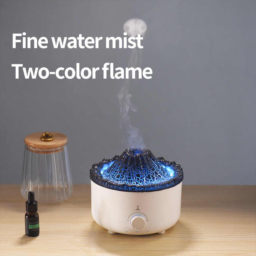 Flame Humidifier Volcano Diffuser