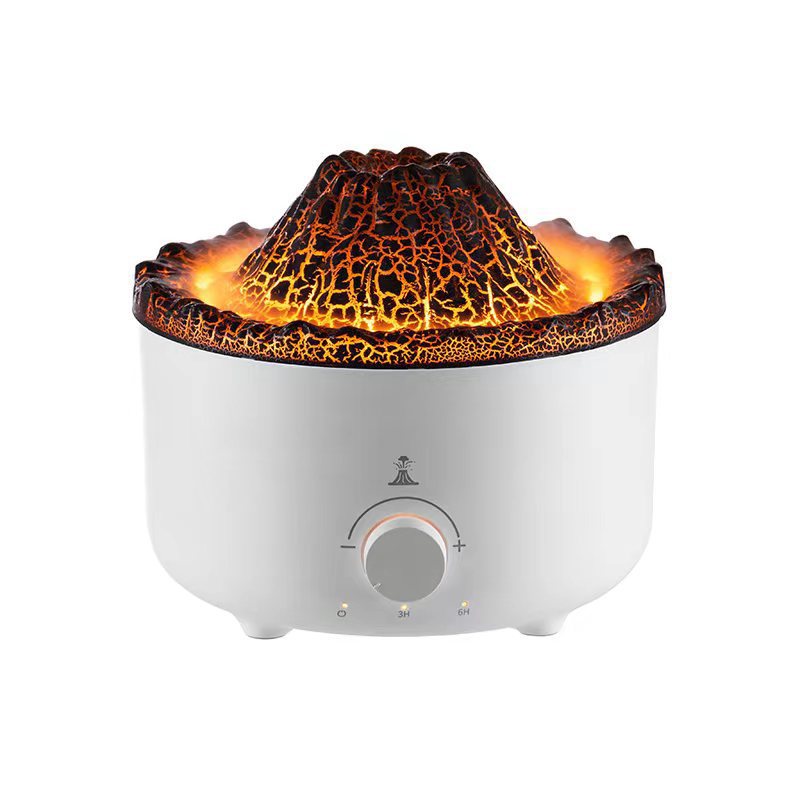 Flame Humidifier Volcano Diffuser